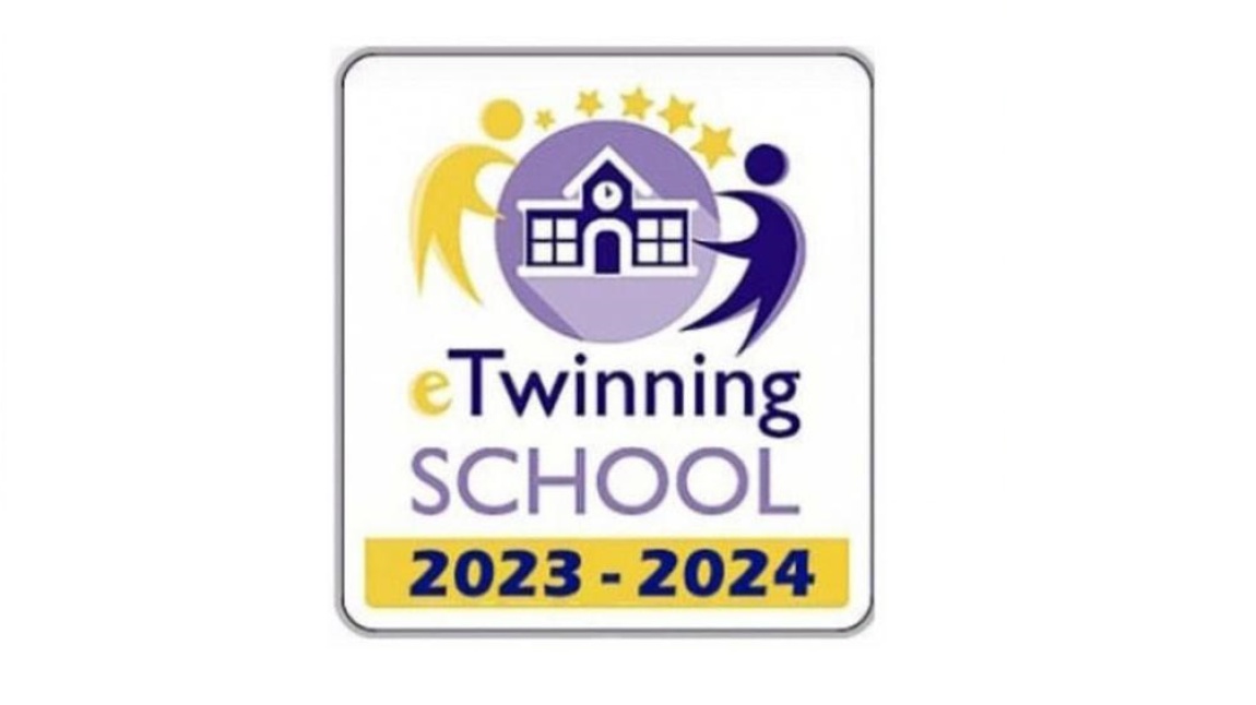 2023-2024 döneminde değerlendirme sonucunda okulumuz eTwinning Okul Etiketi almaya hak kazanmıştır.